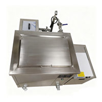 Bagno ultrasonico industriale del pulitore 88L con il sistema di sgrassamento del filtro dell'olio per le parti del motore che puliscono 1200W