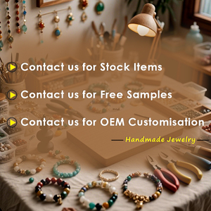 Go2boho Handmade <strong>Emerald</strong> Miyuki <strong>Bead</strong> Stack Chain Bracelet Dainty Seed <strong>Beads</strong> Stylish Geometric Design Pearl Ball Trendy Women's - Product Image 2