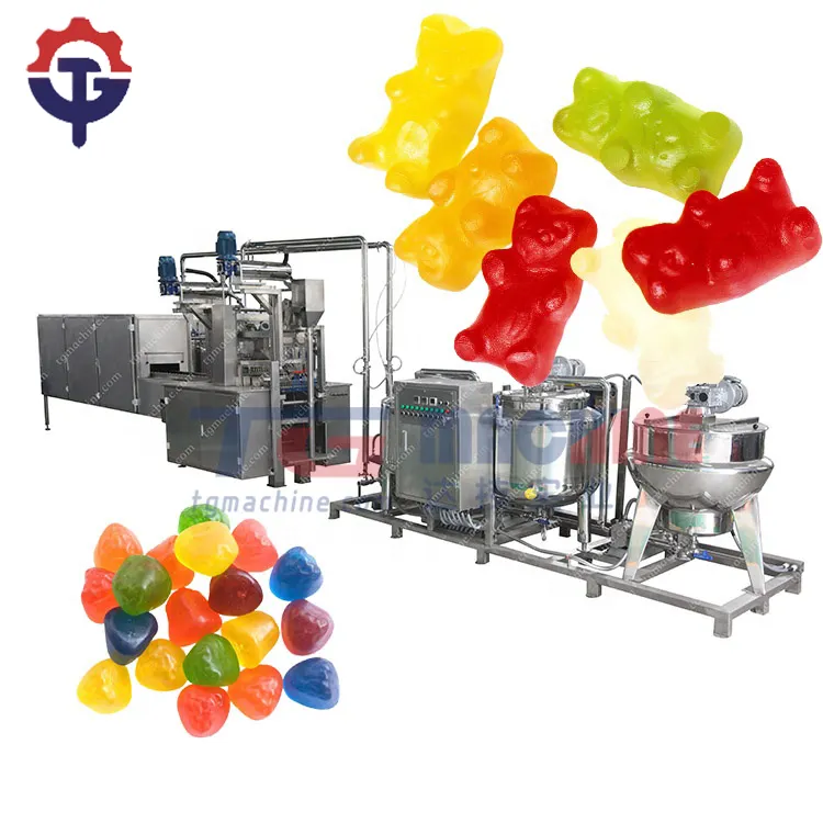 TG jelly gummy bear candy making machine