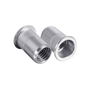 Écrous rivetés à tête plate de haute qualité Insert fileté à tête plate Écrous à rivets <span class=keywords><strong>Erickson</strong></span> Écrou à rivet avec trou - Product Image 4