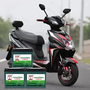 Batería de ácido de plomo para motocicleta eléctrica, paquete de baterías de 12V20Ah, 48V, 60V, 72V, 20Ah, 30Ah, 40Ah, 45Ah, 50Ah, 60Ah