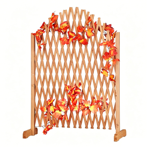 Pérgola de Madera de Abeto Moderna, Extensible, Resistente a los Rayos UV y Ecológica, para Plantas Trepadoras - Product Image 1