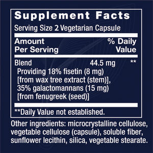 Oem Odm Fisetine Caosules Voedingssupplementen Verbeteren De Cognitieve Functie Reguleren Metabolisme - Product Image 3