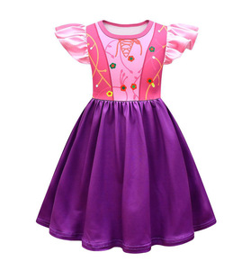 Disfraz de Princesa <span class=keywords><strong>Hocus</strong></span> <span class=keywords><strong>Pocus</strong></span> 2 para Niñas, Capa de Winifred, Sarah y Mary, Disfraz de Carnaval de Halloween para Niños - Product Image 3