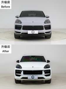 Kit de Carrocería para <span class=keywords><strong>Porsche</strong></span> <span class=keywords><strong>Cayenne</strong></span> 2018 2019 2020 2021 <span class=keywords><strong>2022</strong></span> 2023 9Y0.1 Antiguo a Nuevo 9Y0.2 GTS 2025 - Product Image 4