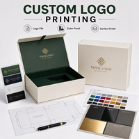 Scatola Regalo Magnetica Personalizzata con Logo, Scatola Pieghevole in Cartone Rigido con Chiusura Magnetica, Opzioni di Inserto, Ordini Personalizzati Accettati