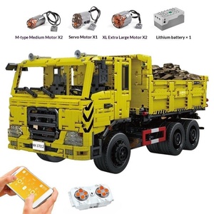 Yuxing Model <strong>King</strong> Engineering 17001-17096 Liwave Kyle ABS Plastic Excavator Assembly Electric Remote Control Building Block Toy - Product Image 2