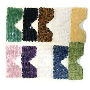 Face Massager Facial Terahertz Eye Mask for Beauty Rose Quartz pink Crystal with Jade Terahertz Eye Mask - Product Image 6