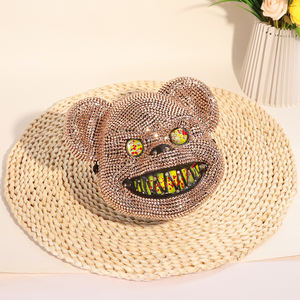 Großhandel Bärenkopf Diamant maske Mode <span class=keywords><strong>Ball</strong></span> Party Maske Cosplay Halloween Weihnachts maske Kinderspiel maske - Product Image 6