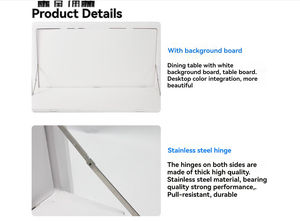 Accessoires de caravane pour camping-car Caravane de pique-nique externe Table pliante pour camping-car - Product Image 5