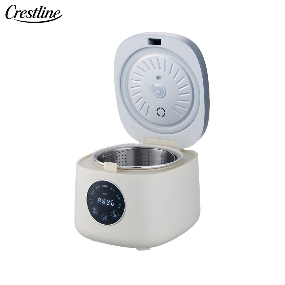 Portable 2L Electric Multicooker Mini Rice Cooker Slow Cook Feature Other Small Kitchen Appliances Multifunctional Plastic