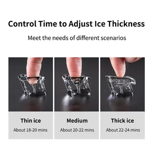 गर्म बिक्री 500kg/24 घंटे वाणिज्यिक उपयोग स्वत: बर्फ मशीन घन बर्फ मशीन बर्फ बनाने की मशीन
