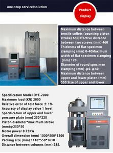 Macchina Universale per <span class=keywords><strong>Test</strong></span> di Prova da 1000KN Completamente Automatica, Strumento di Misurazione della Pressione a Carico Costante - Product Image 5