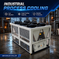 Refroidisseur de process 76.8TR TC-250 avec compresseur à vis semi-hermétique pour le traitement chimique et plastique