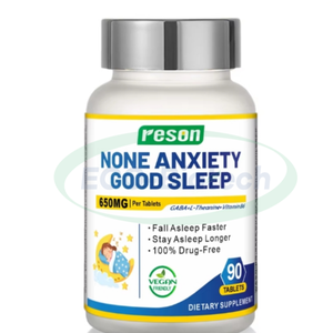 Ausreson Cápsulas de melatonina Ayuda para dormir Soporte Melatonina Dietética OEM Suplemento Ayuda Cápsulas de melatonina - Product Image 1