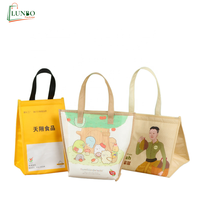Sac isotherme personnalisé en non-tissé avec fermeture éclair, écologique, imperméable, plusieurs tailles (jusqu'à 30L), réutilisable pour les aliments