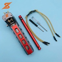 Slingshot en aluminium robuste, directement de l'usine, pour le tir professionnel en plein air et l'entraînement sportif