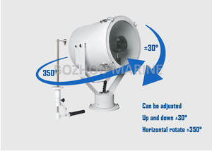 ไฟฉายค้นหาทางทะเล TG27 1000W 220V ควบคุมด้วยมือสำหรับเรือ - Product Image 5