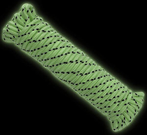 4mm * 30M Glow in The Dark Luminous Reflektierende Abspann, 4mm 5m/10m/20m Baldachin Zelt Seil Guy Linien - Product Image 6