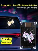 Luces LED Solares de Ambiente para la Parte Delantera del Automóvil, Modernización/Actualización con Garantía de 12 Meses