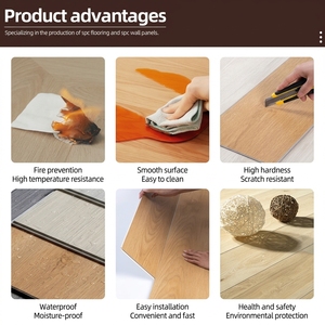 Suelo SPC de 6 mm con Sistema de Clic, Resistente al Agua, de Vinilo Rígido para Decoración Interior de Hoteles, Comercios y Hogares - Product Image 6