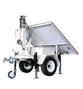 แผงโซลาร์เซลล์ รถพ่วงเคลื่อนที่พลังงานแสงอาทิตย์แบบพับได้ - Product Image 1