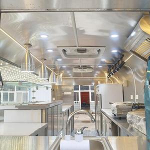 Camion de nourriture mobile entièrement équipé chariot de crème glacée remorque de café de 18 pieds à vendre pour la <span class=keywords><strong>Belgique</strong></span> - Product Image 3