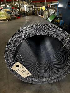 Maille de fil métallique ondulé en acier à haute résistance pour tamis minier - Product Image 1