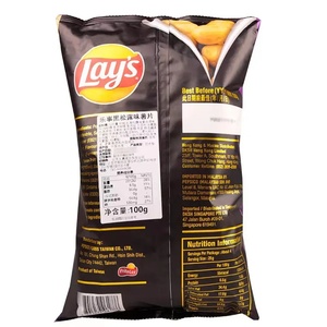 Papas Fritas Exóticas al por Mayor, Papas Fritas Taiwanesas, Papas Fritas <span class=keywords><strong>Lays</strong></span>, Sabor a Trufa Negra, 100g/bolsa - Product Image 3