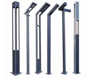 Iluminación para Jardín, Farola Vintage LED de 50w, Lámpara de Poste para Exteriores, Resistente al Agua - Product Image 1