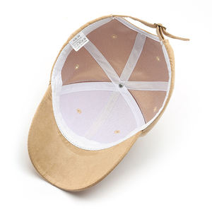 Venta al por mayor logotipo personalizado moda suave al tacto gamuza pelota de Golf gorra de béisbol Unisex estilo hip-hop deporte béisbol papá sombrero para mujer - Product Image 4