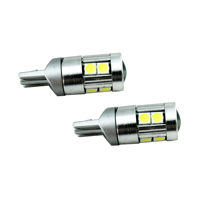 194 LED-Lampe 3030-Chipsatz 9SMD T10 194 168 W5W LED-Keil-Glühbirne 1,5 W 12-V-Kennzeichen mit freundlicher Genehmigung von Step Map Lights Trunk Lamp