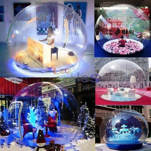1.8m/5.9ft Diameter Christmas <strong>Inflatable</strong> Snowflake <strong>Bubble</strong> Snowflake <strong>Inflatable</strong> <strong>Bubble</strong> for Event - Product Image 5