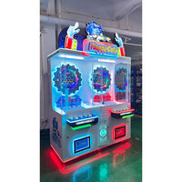 Machine de jeu d'arcade grue à monnayeur 2 joueurs en plastique de haute qualité, modèle populaire pour divertissement commercial