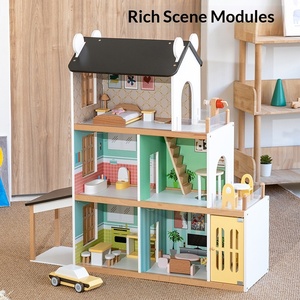 <span class=keywords><strong>Casa</strong></span> <span class=keywords><strong>de</strong></span> <span class=keywords><strong>Muñecas</strong></span> <span class=keywords><strong>de</strong></span> Madera, Mini Villa <span class=keywords><strong>de</strong></span> Juguete con Muebles, Accesorios, Luces, Simulación <span class=keywords><strong>de</strong></span> <span class=keywords><strong>Casa</strong></span>, Juguete <span class=keywords><strong>de</strong></span> Roles, Regalo <span class=keywords><strong>de</strong></span> Cumpleaños para Niños y Niñas - Product Image 5