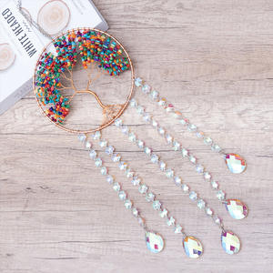 Sun Catcher Crystal Lighting Colgante <span class=keywords><strong>de</strong></span> jardinería con combinación <span class=keywords><strong>de</strong></span> árbol <span class=keywords><strong>de</strong></span> <span class=keywords><strong>la</strong></span> <span class=keywords><strong>vida</strong></span> para decoraciones <span class=keywords><strong>de</strong></span> cristal <span class=keywords><strong>de</strong></span> fuente <span class=keywords><strong>de</strong></span> <span class=keywords><strong>Amazon</strong></span> - Product Image 1