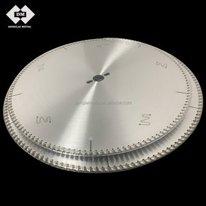 DONGLAI 600mm 144T 24in aluminium coupe TCT <span class=keywords><strong>carbure</strong></span> <span class=keywords><strong>lame</strong></span> de <span class=keywords><strong>scie</strong></span> Ios 38 pour profilés en aluminium aluminium PVC métaux non ferreux - Product Image 4