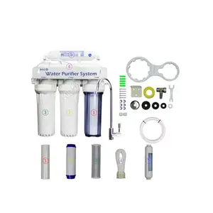 Huamo Aqua Platinum Series 7 Stage Alkaline and UV Ultraviolet 100GPD RO System Home Water Purifier
