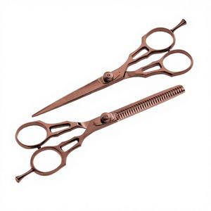 Stainless Steel Damascus <b>Thinning</b> <b>Scissors</b> with 30 Teeth Right-Handed Barber <b>Hair</b> <b>Scissors</b> - Product Image 4