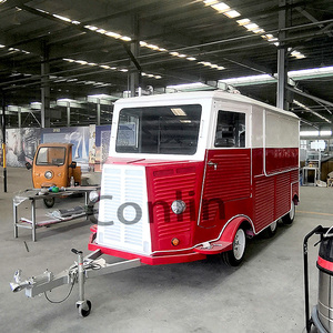 Chariot de Nourriture Mobile Van Chariot de Crème Glacée <span class=keywords><strong>Camion</strong></span> de Nourriture USA Citroën Chariot de Fraises avec de la Crème - Product Image 1
