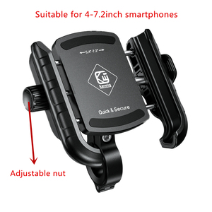Soporte <span class=keywords><strong>GPS</strong></span> de liberación rápida de alta calidad para bicicleta/motocicleta impermeable 5,4-<span class=keywords><strong>7</strong></span>,2 pulgadas montaje de teléfono celular accesorios de motocicleta - Product Image 4