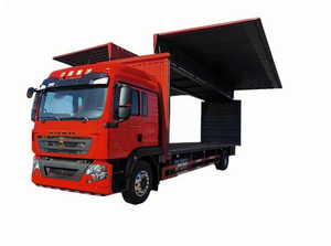 Gloednieuwe Howo Lichte Vleugelwagen 4X2 4X4 Box <span class=keywords><strong>Truck</strong></span> Met Diesel Handgeschakelde Versnellingsbak - Product Image 4