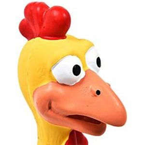 Cartoon Piepend Gierend Kippenkauwspeelgoed Voor Katten Honden Tandenknarsend Geluid Dat Dagelijks Rare Bast Bijtbestendig Afgeeft - Product Image 3