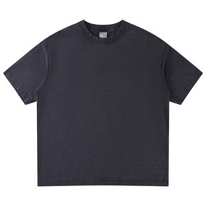 Camiseta Extra Grande para Hombre, Tejida a Medida, Transpirable, 100% Algodón, con Logotipo Frontal Impreso en DTG, OEM Stone - Product Image 2