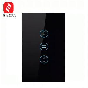 Verre trempé 86x86x3mm personnalisé pour le verre <span class=keywords><strong>de</strong></span> panneau <span class=keywords><strong>de</strong></span> commutateur tactile avec sérigraphie - Product Image 6