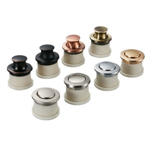 Concealed Handles Round Zinc Alloy Drawer Cabinet <b>Door</b> Embedded <b>Spring</b> Handle Modern Design Easy Installation - Product Image 5