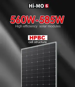 LONGi Scientists Hi-MO 6 LR5-72HTH 560-585M HPBC 560W 570W 575W 580W 585W LONGi Solar Panel