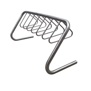 Soporte público para bicicletas, organizador de estacionamiento para bicicletas, estante para bicicletas en GARAJE, perchero, soporte para bicicletas para almacenamiento de ciclos al aire libre - Product Image 1