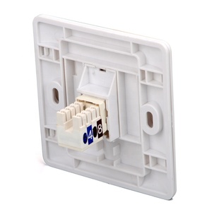 Plaque murale réseau RJ45 1 port type 86, panneau de <span class=keywords><strong>prise</strong></span> modulaire Keystone RJ45 pour réseau fibre <span class=keywords><strong>optique</strong></span> - Product Image 4