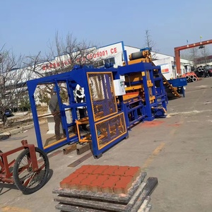 Machine à fabriquer des briques écologiques en béton SHENGYA QT4-15 <span class=keywords><strong>pour</strong></span> fabricant de blocs, 380V, alimentation électrique triphasée - Product Image 4